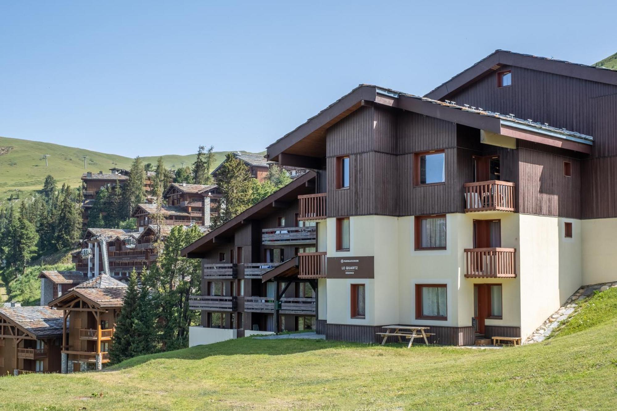 Residence Pierre & Vacances Le Quartz La Plagne Buitenkant foto