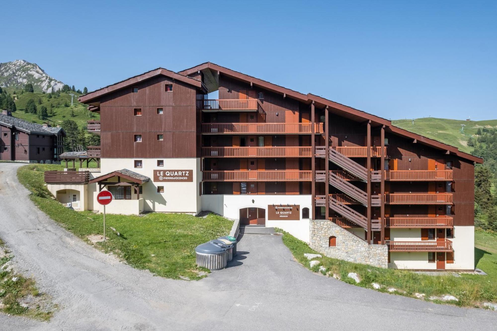 Residence Pierre & Vacances Le Quartz La Plagne Buitenkant foto