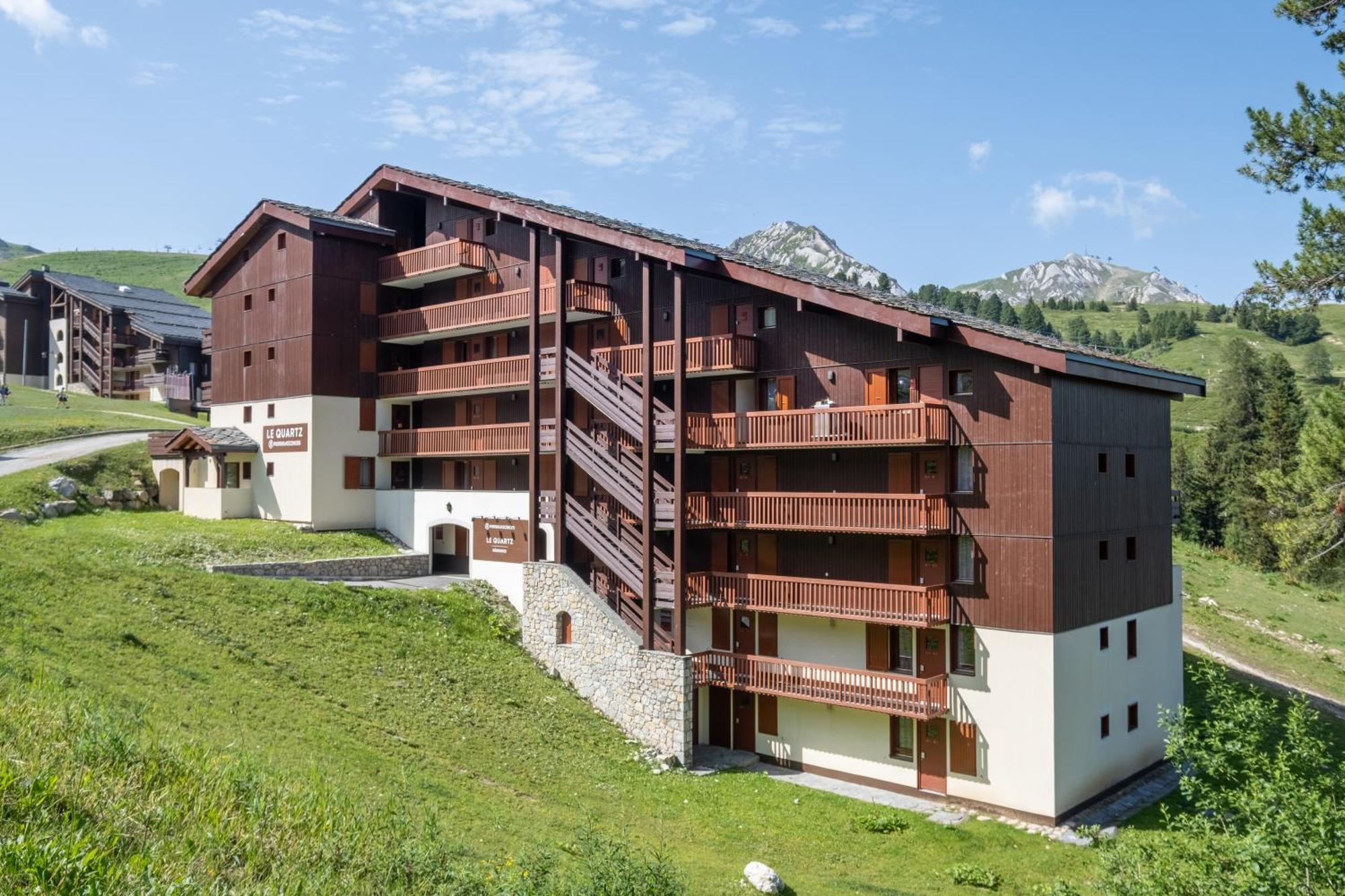 Residence Pierre & Vacances Le Quartz La Plagne Buitenkant foto