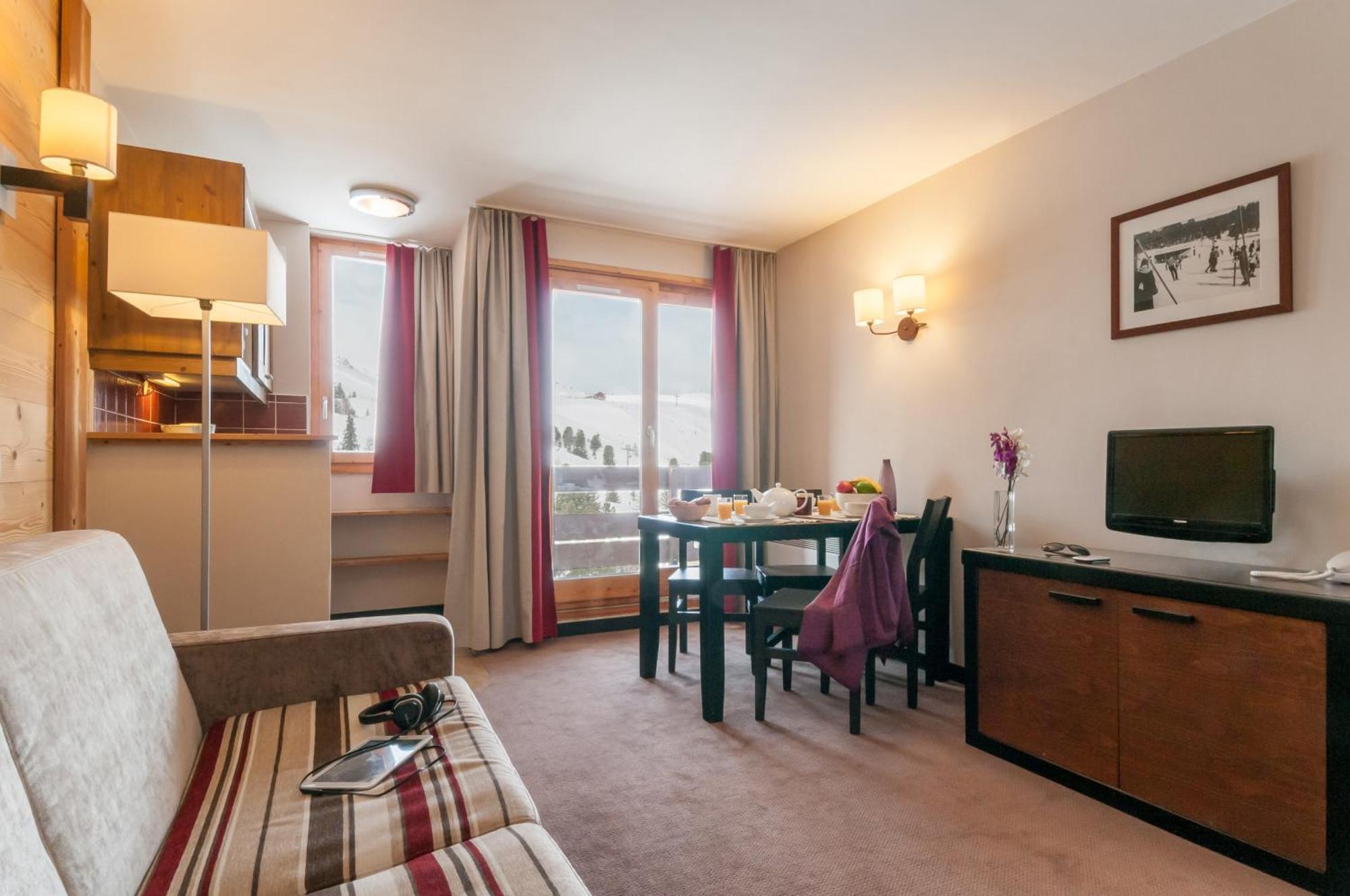 Residence Pierre & Vacances Le Quartz La Plagne Buitenkant foto