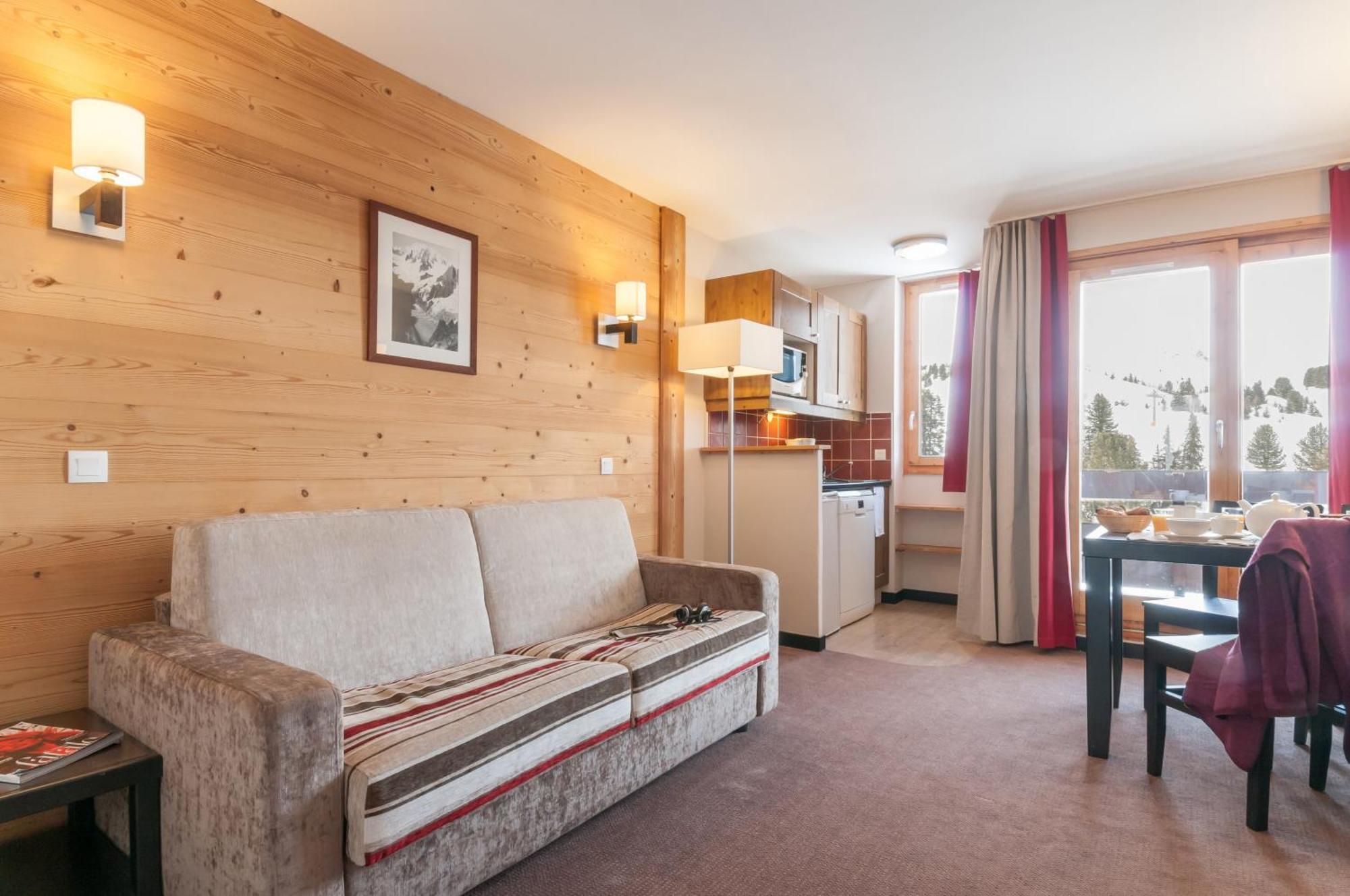 Residence Pierre & Vacances Le Quartz La Plagne Buitenkant foto
