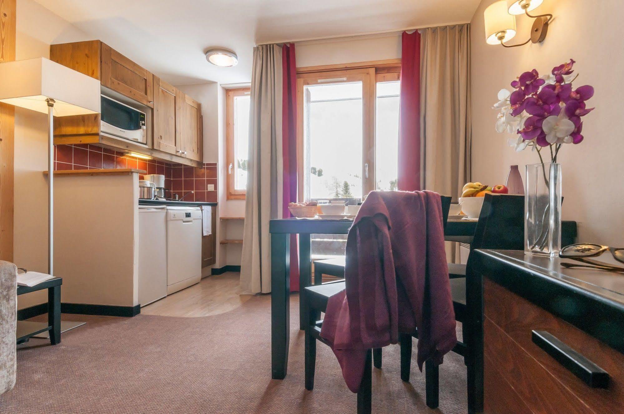Residence Pierre & Vacances Le Quartz La Plagne Buitenkant foto