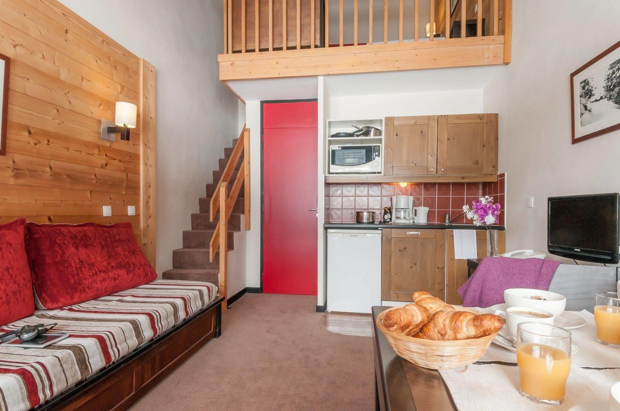 Residence Pierre & Vacances Le Quartz La Plagne Buitenkant foto
